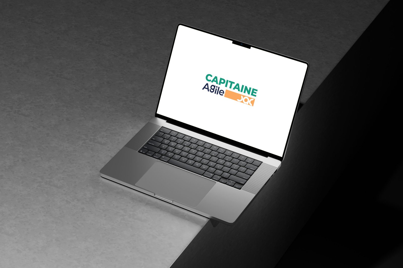 Identité visuelle et supports de communication pour Capitaine Agile – design graphique