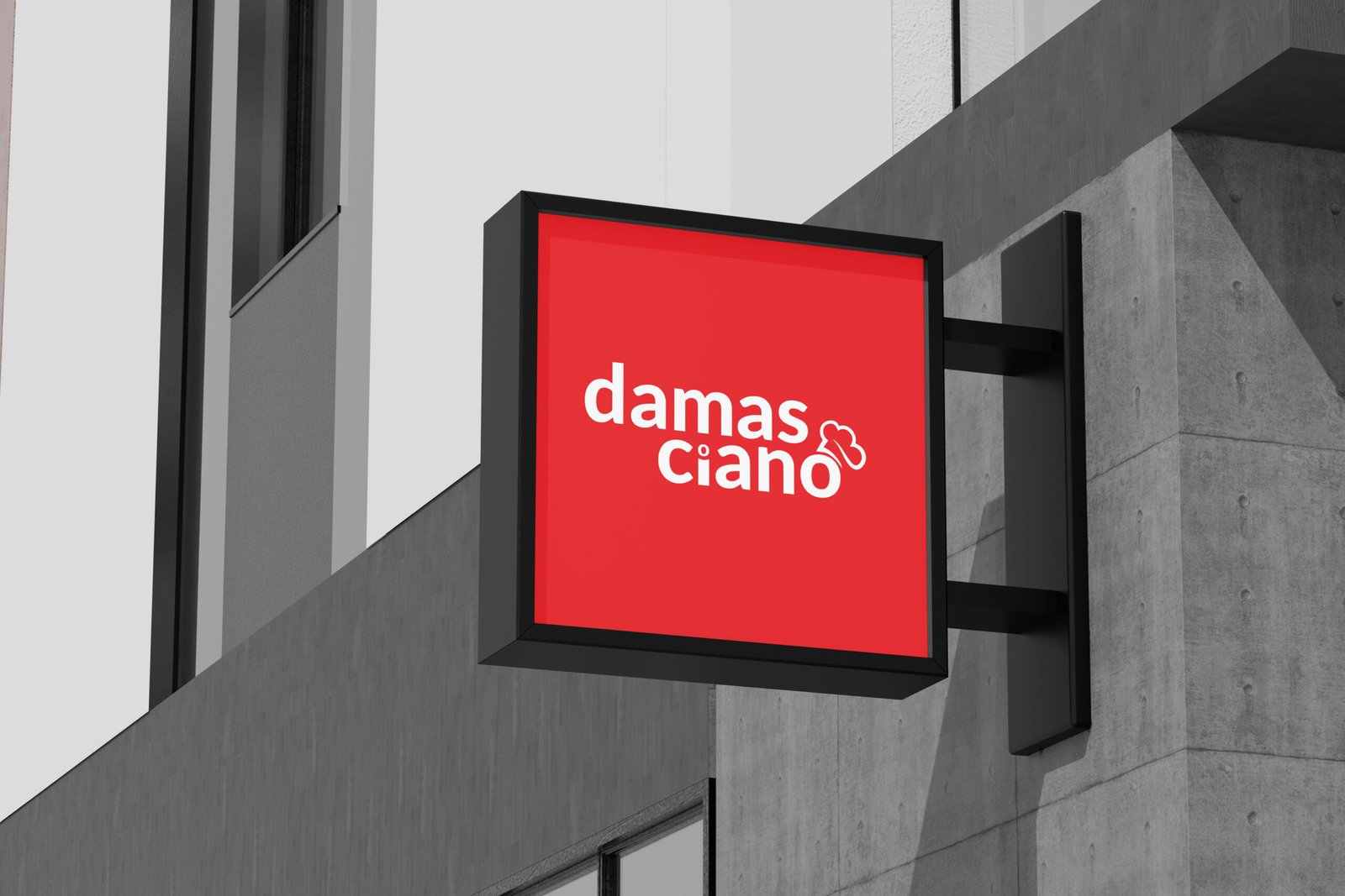 Création de logo et identité visuelle pour la marque Damasiano – branding